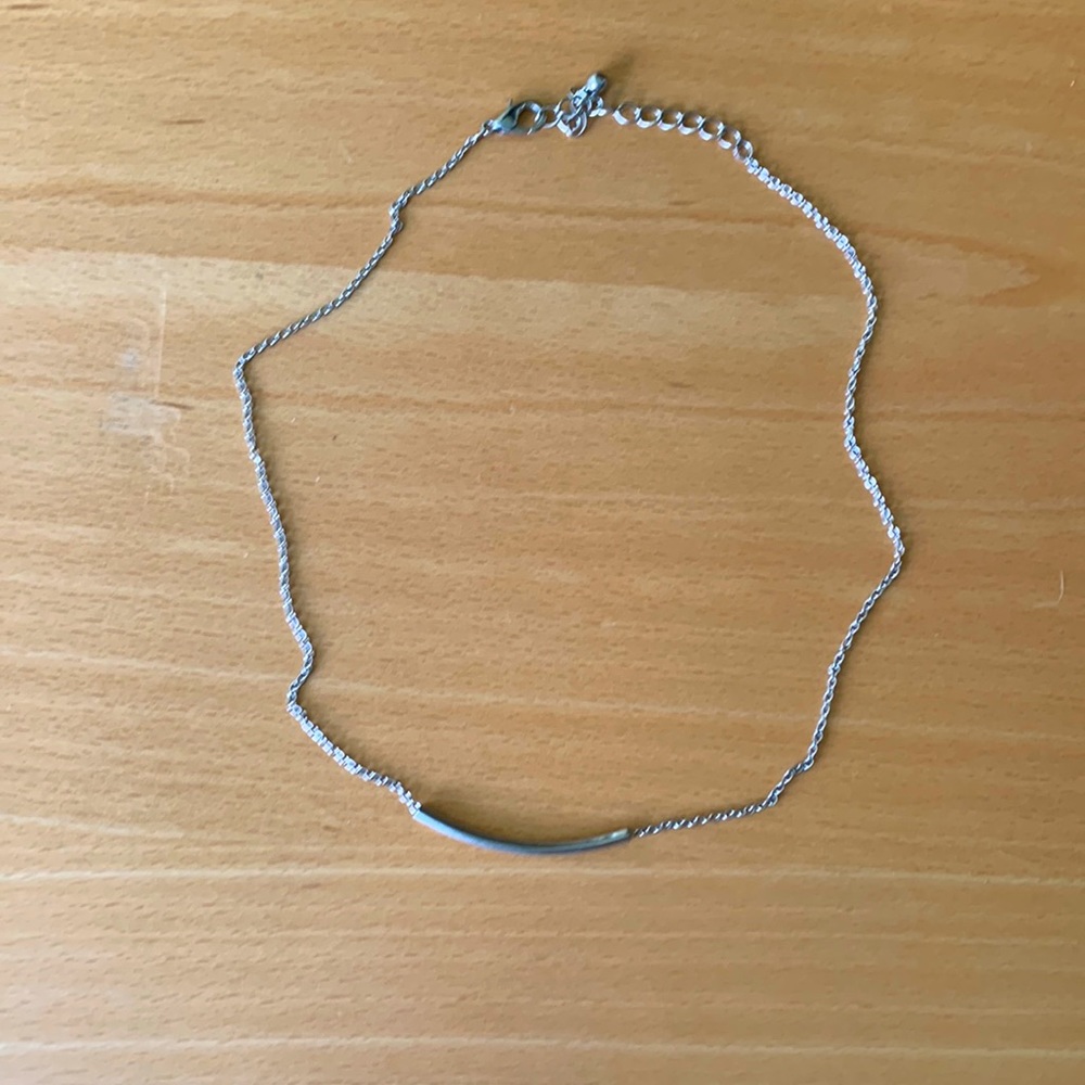 Curve bar necklace from Nordstrom